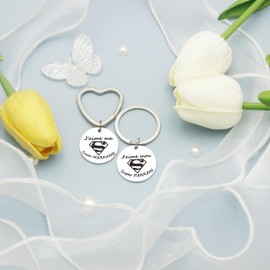 XQXQXZ Godfather and Godmother Keyring Gift Godfather Godmother Keyring Announcement Godmother Gifts Key Ring as a Christening Gift for Godfather Godmother Silver L, silver, L