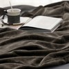 Bedsure Fleece Blankets Queen Size Brown - Bed Blanket Soft