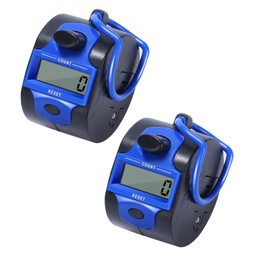 Yeasing Tally Counters 5 Digit Clicker Counter 2PCS Hand Held Counter Finger Counter Clicker Handheld Quantity Counters Outdoor Sport Clickers for Counting Golf Scoring