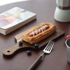 6PC Wood Cutting Board Thicken Chopping Platter Personal Charcuterie Boards