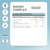 Matter Magno Complex Bisglicinato Magnesio Quelado Traacs Óxido Apoyo Descanso