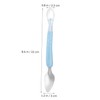 KICHOUSE Citrus Spoon 2pcs Tableware For Feeder Eating Citrus Puree