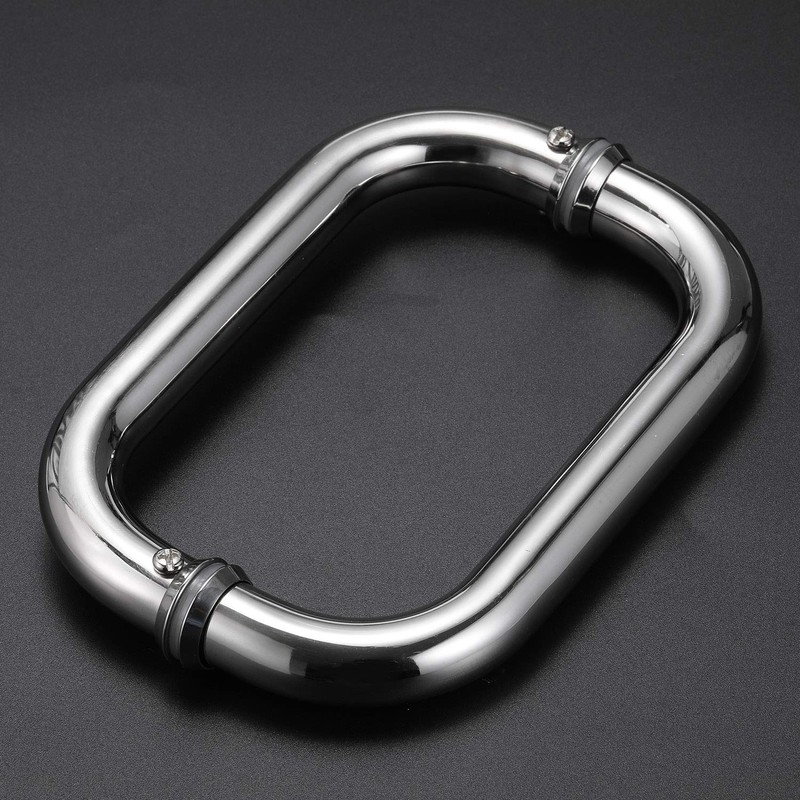 BlueNatHxRPR 6" Glass Door Handle Shower Door Handle Made of