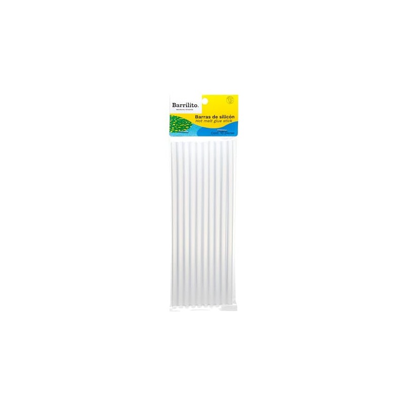 Barrilito Barras de silicón, 7mm x 20cm BS720