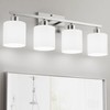 Dekang Bathroom Lights Over Mirror Brushed Nickel, Anti-Rust 4-Light Bathroom