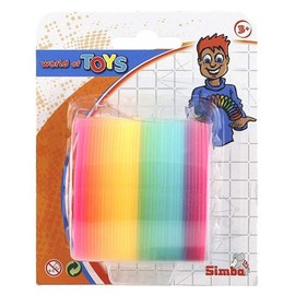 Simba 108616295 - Magic Spring - Basic 6cm, in Regenbogenfarben, 6x7,5cm, ab 3 Jahre