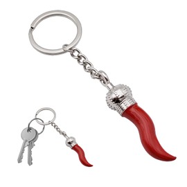 Horn, Lucky Charm Scaramantic, Napolitan Horn for Men or Women, Scaramanza - Frame Amulet Chili Napoli, cones large