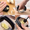 Eastrise Stainless Steel Garlic Press,Rocker Crusher Masher,Portable Manual High Performance