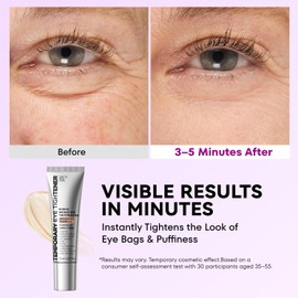 RONKIE Instant Firm Eye Tightener: Upgraded Formula for Women Helps Reduce Eye Bags Puffiness and Wrinkles in 3–5 Minutes When Time Matters 0.67 oz