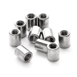 Pstyle. M5 Coupling Nut Spacer Round Set of 10 PST-109 (φ8x10mm)
