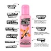 Crazy Color Vibrant Orange Semi-Permanent Hair Dye. Highly Pigmented Vibrant