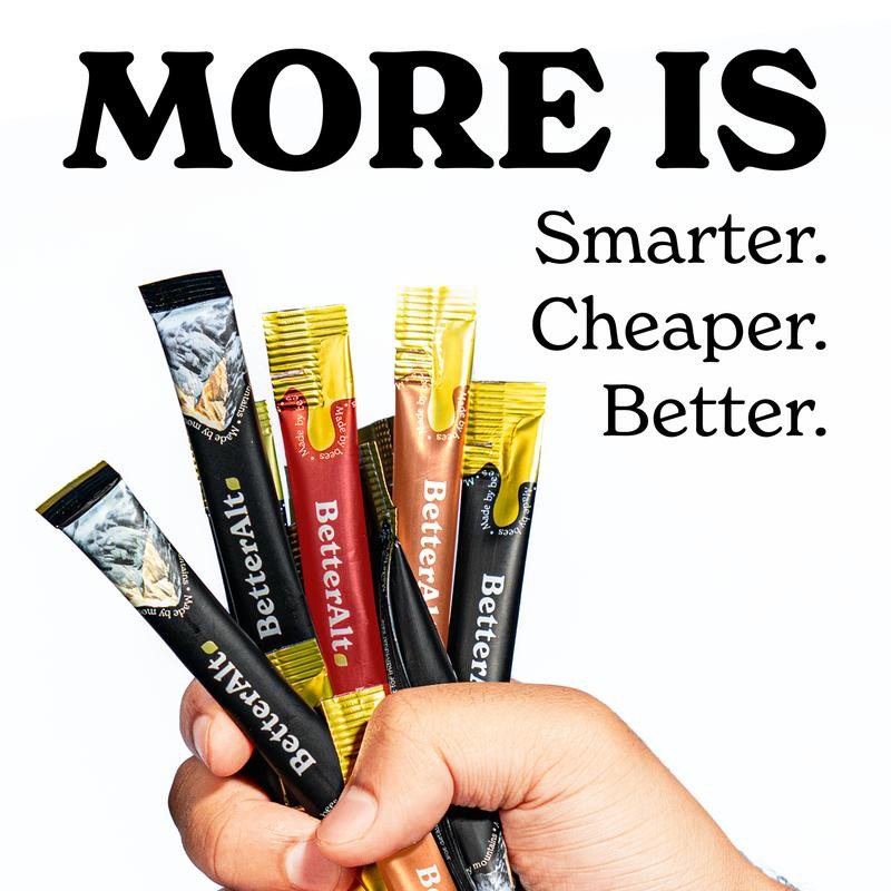 BetterAlt Shilajit Honey Sticks Variety Pack | Caramel, Cinnamon &