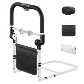 Frost IX Foldable Bed Guard: 62 * 62 * 42cm, Bed Rail for elderly/children