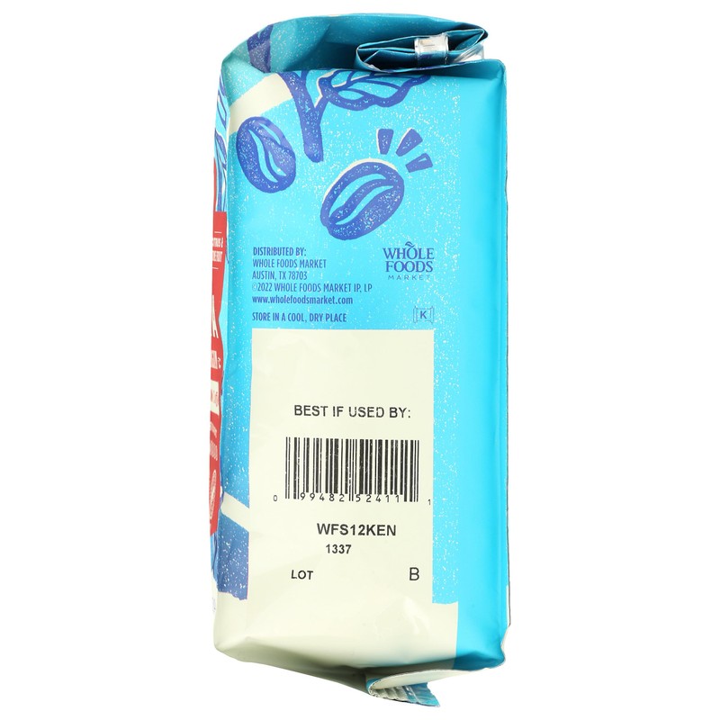 Whole Foods Market, Kenya Single Origin Whole Bean Coffee, Light