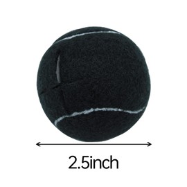 Magicorange 12 PCS Precut Tennis Balls for Walker/Furniture Legs Floor Protection, Heavy Duty Long Lasting Felt Pad Glide Coverings (Dark Blue)