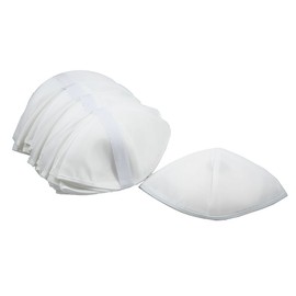 Zion Judaica 144 Bulk Yom Kippur White Kippahs - 9" Unlined Rayon Disposable Yarmulkes for Yom Kippur Synagogue Temple High Holidays & Events - Large Pack Jewish Skull Caps for Guests