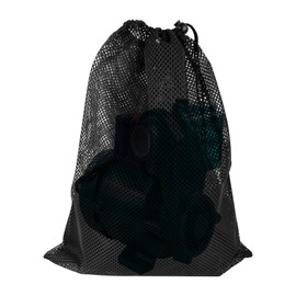 Kuyaehe 1 Pcs Pump Barrier Bag, 12.2" x 15.9" Pond Pump Filter Bag Black Nylon Mesh Bagfor Pond Filter
