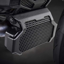 Motorrad Ölkühlerschutz Für Ducati Hypermotard 950 RVE 2020-2023 Hypermotard 950/SP 2019-2023 Hypermotard 939/SP 2016-2018 Hyperstrada 939 2016-2018