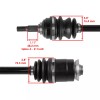 Caltric Front Left Axle for Arctic Cat 300 4X4 1998