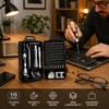 115-in-1 Precision Screwdriver Set for Electronics Repair – Magnetic Multi-Bit