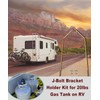 ONYUOKU 20 lb Propane Tank Holder Bracket Kit for RV