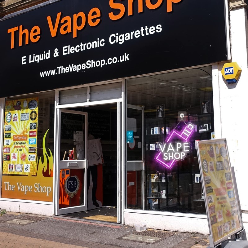 Vinray Smoke Shop Neon Sign for Business Advertising or Vape