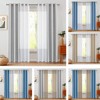 jinchan Grey Linen Textured Curtains 96 Inch Long 2 Panels