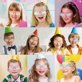 EYEBUDDY Kids Sunglasses Bulk Party Favors Boys Girls Sunglasses for Kids Age 6-8 24 Packs