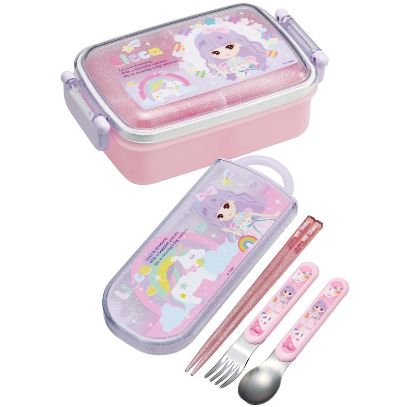 Skater TACC2AG-A Trio Set Chopsticks Spoon Fork Licca-chan 23 Children's