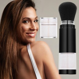 Body Glitter, Cheek Shimmer Powder, Portable Lip Highlighter, Long-Lasting Face Shimmer Powder for Women