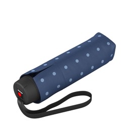 Knirps Umbrella I.010 Small Manual with Umbrella Bag, Small Umbrella for Travel, Hand Opener, Pocket Umbrella, Windproof & Lightweight, Mini Umbrella, Kelly Blue