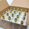 SUNSGNE 25 Pack Candle Light Bulbs, C26 Crystal Clear Torpedo