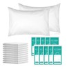 10 Pcs Disposable Pillow Covers 85 x 50 cm, Non