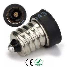 Unbranded/Generic (6pcs) E12 to E11, Candelabra E12 Socket Adapter to Mini Candelabra E11 Base