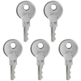 5 Pcs RV Replacement Baggage Door Key Ch751 Trailer Camper Compartment Door Hatch Key CH 751 RV Standard Key Set