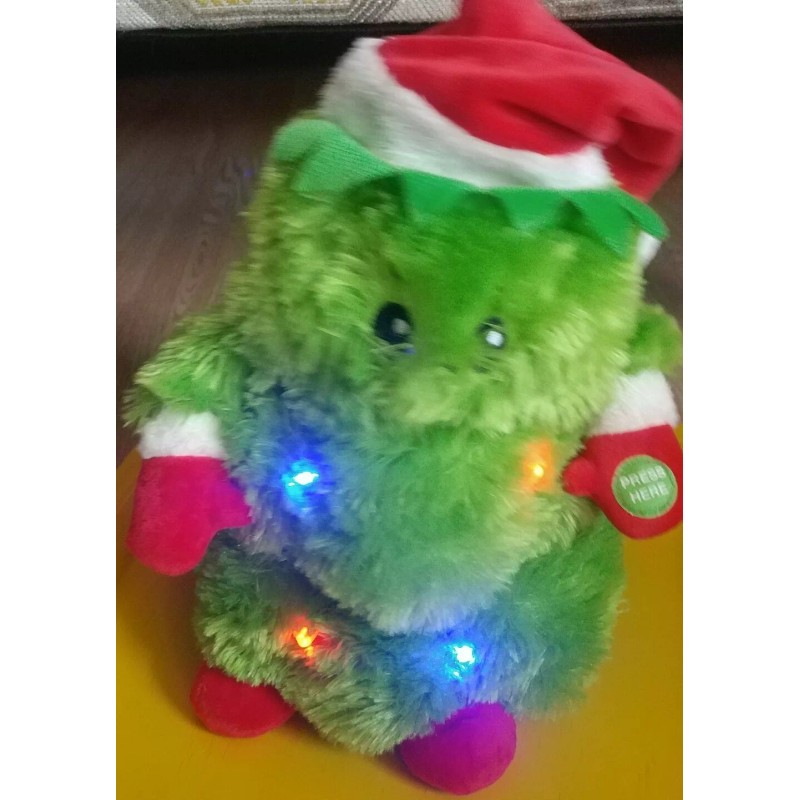 Sounds N Light Animatronics Animated Plush Tree Singing Dancing Light
