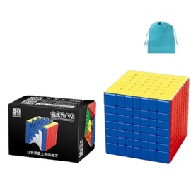 Kancharo MFJS Meilong 7M V2 Magnetic Version [w/Pouch / Genuine] MoYu Cubing Classroom MeiLong Stickerless Competition Cube (7 x 7 M V2)