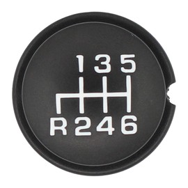 Roneeson 6-Speed Manual Trans Shift Knob Insert Cap for Dodge Ram 1500 2006-2008, Ram 2500 3500 2005-2018, Ram 4500 5500 2008-2018