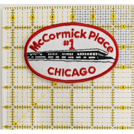 McCormick Place Convention Center Chicago Iron On Patch Vintage McCormick Place Convention Center #1 Iron On Patch Chicago