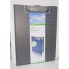 Staples Sustainable Earthby Staples Clipfolio Black Letter Size 3 Pack