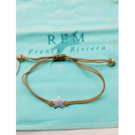 REM French Riviera NEW REM 925/1000 French Riviera stretch bracelet anklet star with bag fits all