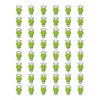 handmade 48 THANK YOU FROG ENVELOPE SEALS LABELS STICKERS 1.2" ROUND !
