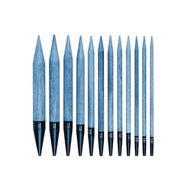 Lykke Needle Tips Driftwood, Interchangeable Indigo 6 US, 3.5\