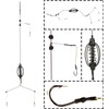 Carp Fishing Feeder Baits Cage, Spring Fish with Holder, Inline