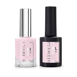 EzFlow - Color Duos - Lacquer + Gel - French Pink - 14mL / 0.5oz EACH
