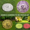 BETONEX Moon Sun Garden Stone Stepping Mold Pathmaker Mold Concrete