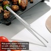 Berglander Kitchen Tweezers Fine Tweezer Tongs 30cm/12, Extra-Long Stainless Steel