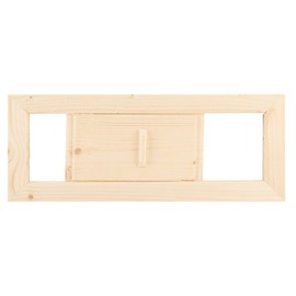 Easy Installation Air Vent Grille Impermeable Air Vent Wooden for Sauna Room
