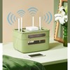 Router Storage Box Multi Hole Detachable Design Plastic Anti Drop
