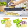 Multifunction Vegetable Chopper, 8 Blades Dicer Vegetable Cutter, Onion Cutter